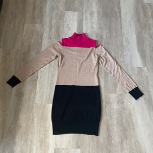 Cool Attitude Color Block Dress